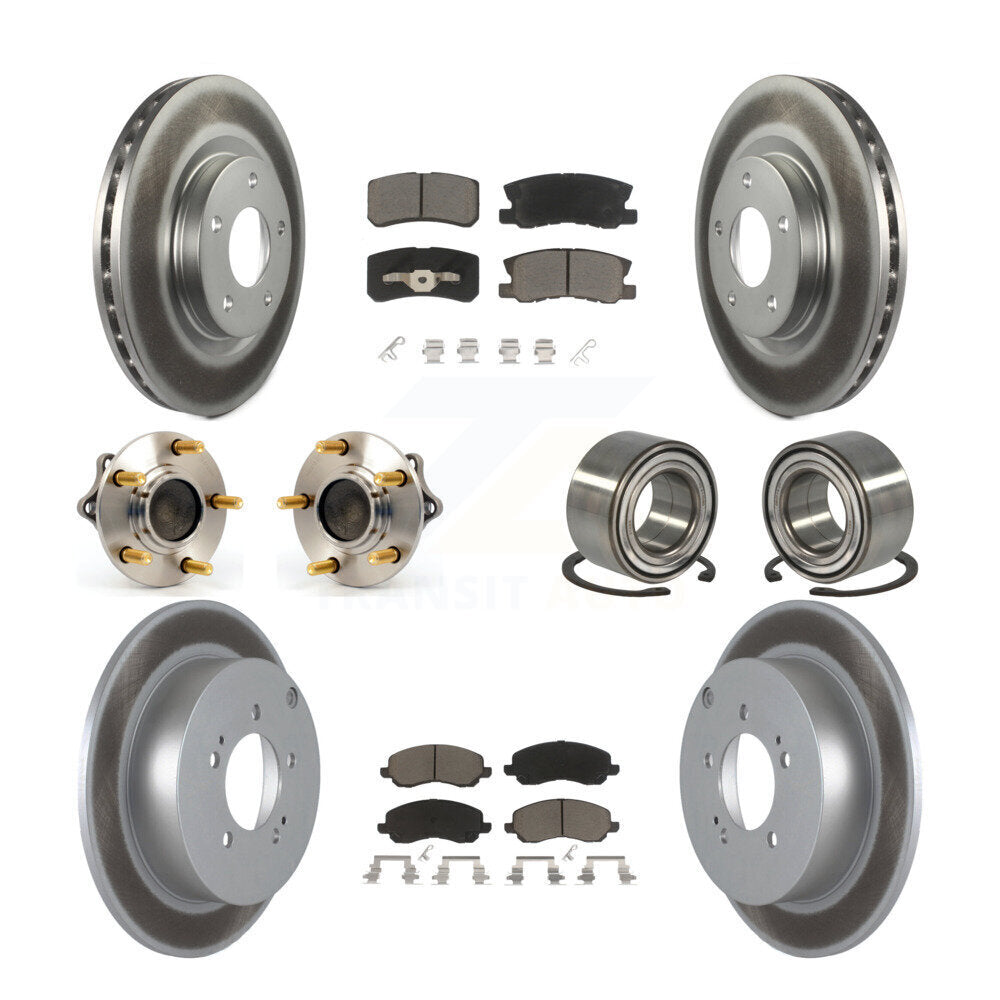 Transit Auto KBB-117880 Wheel Bearing for 2008-2013 Mitsubishi Outlander - Front and Rear product image