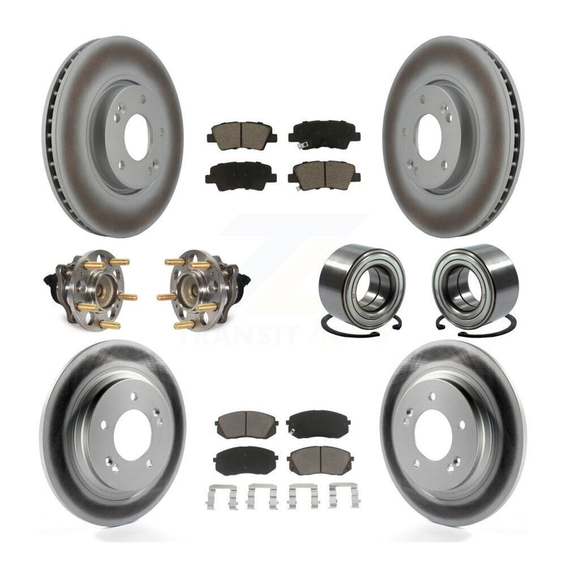 Transit Auto KBB-117968 Wheel Bearing for 2016 Kia Soul EV - Front and Rear product image