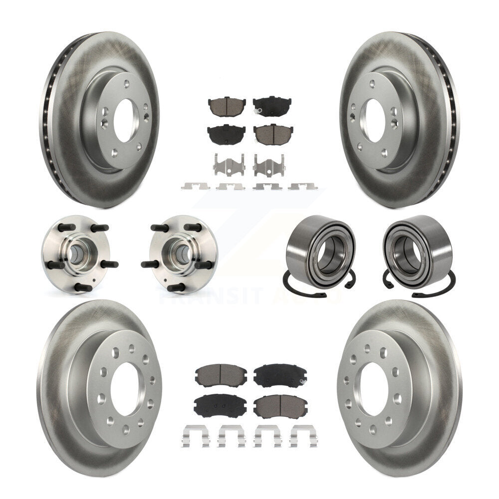 Transit Auto KBB-117971 Wheel Bearing for 2003-2008 Hyundai Tiburon - Front and Rear product image