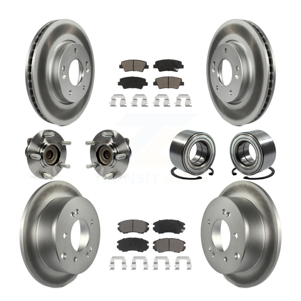 Transit Auto KBB-117981 Wheel Bearing for 2010-2011 Kia Soul - Front and Rear product image