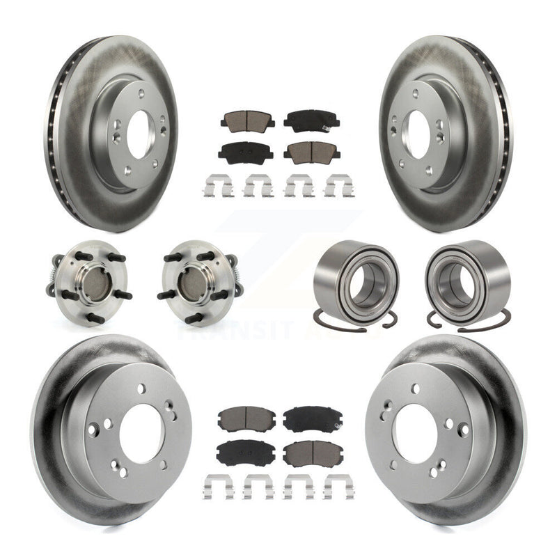 Transit Auto KBB-117987 Wheel Bearing for 2008-2010 Hyundai Sonata - Front and Rear product image
