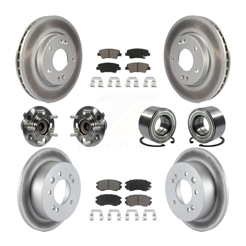 Transit Auto KBB-117991 Wheel Bearing for 2010 Hyundai Elantra - Front and Rear product image
