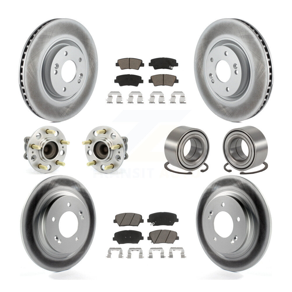 Transit Auto KBB-118052 Wheel Bearing for 2016-2017 Hyundai Azera - Front and Rear product image
