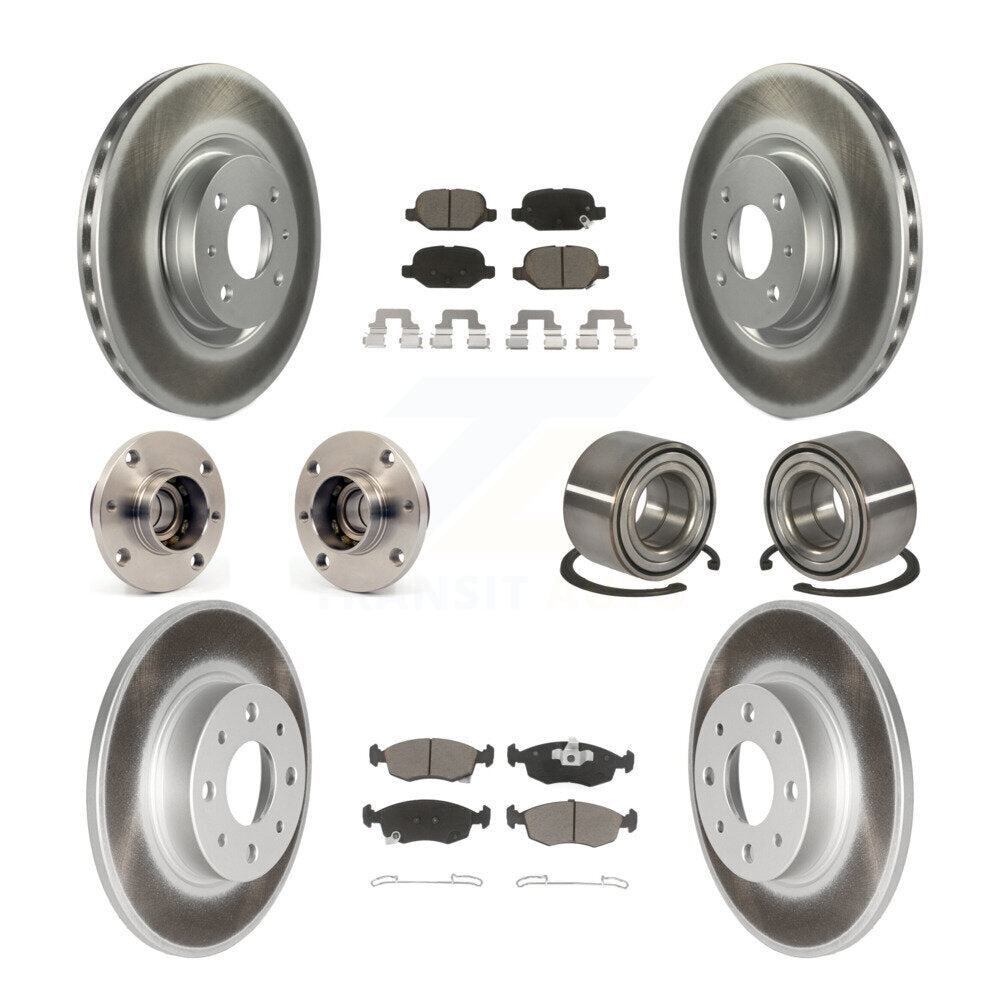 Transit Auto KBB-118072 Wheel Bearing for 2013-2019 Fiat 500 - Front and Rear product image