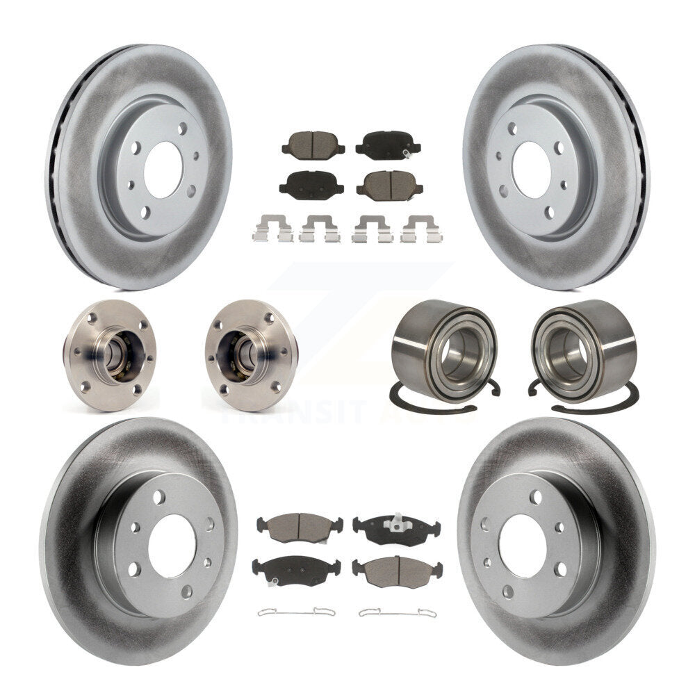 Transit Auto KBB-118073 Wheel Bearing for 2012-2017 Fiat 500 - Front and Rear product image