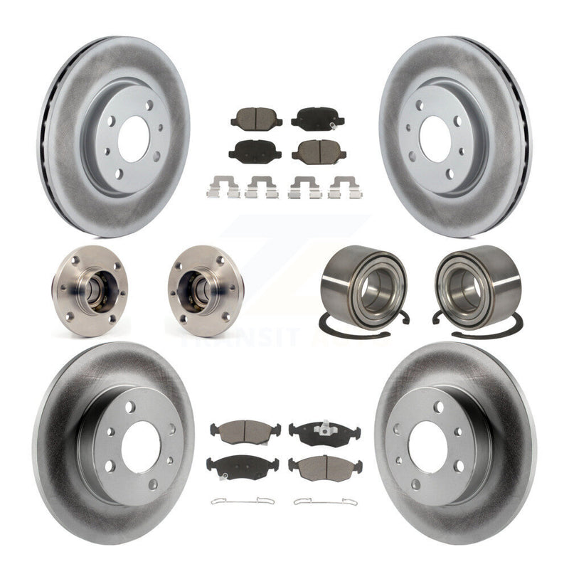 Transit Auto KBB-118073 Wheel Bearing for 2012-2017 Fiat 500 - Front and Rear product image