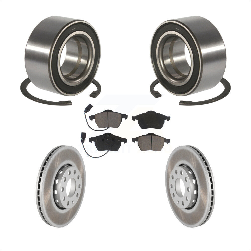 Transit Auto KBB-118145 Wheel Bearing for 1999-2005 Volkswagen Passat, Audi A4, Audi A6 - Front product image
