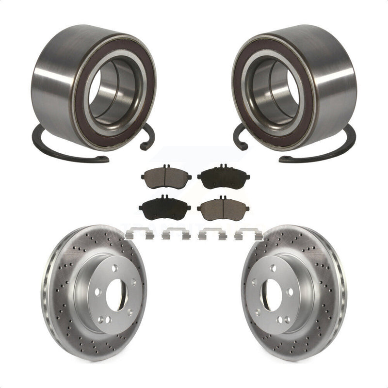 Transit Auto KBB-118358 Wheel Bearing for 2008-2012 Mercedes-Benz C300 - Front product image