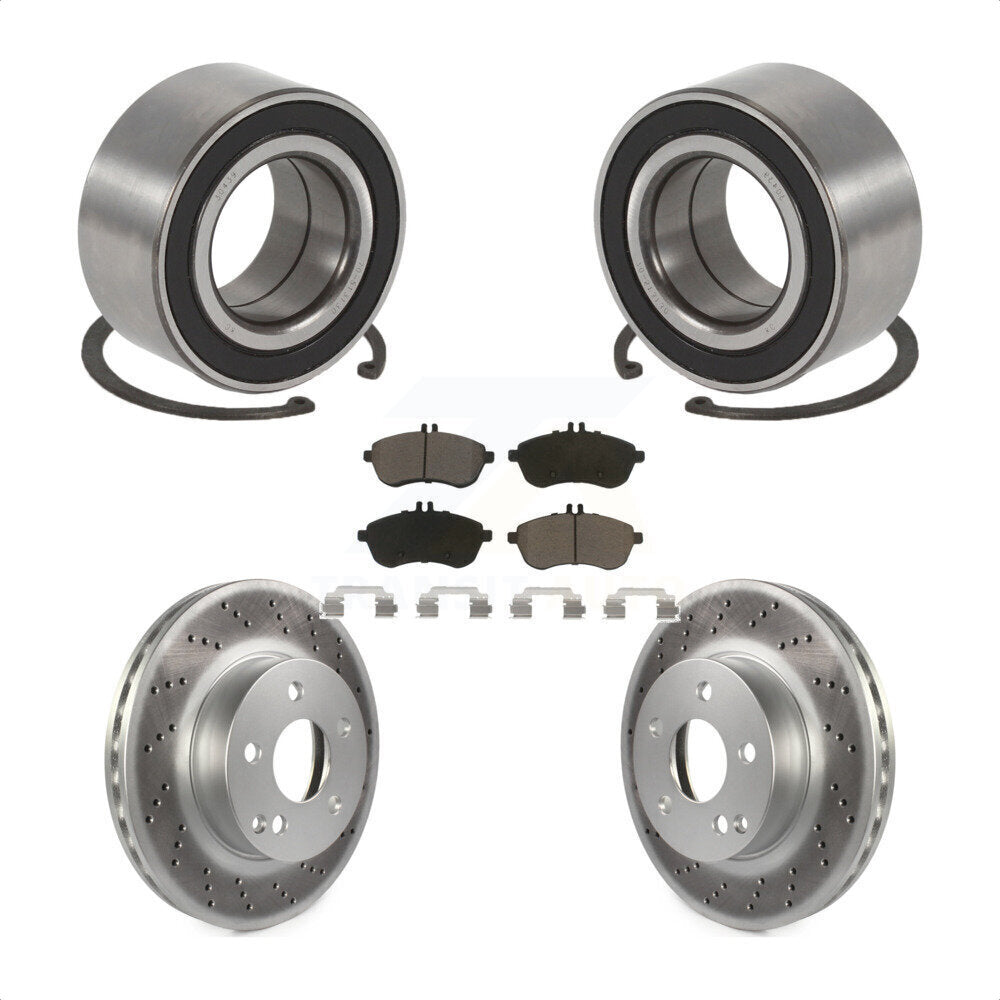 Transit Auto KBB-118360 Wheel Bearing for 2010-2012 Mercedes-Benz C250 - Front product image