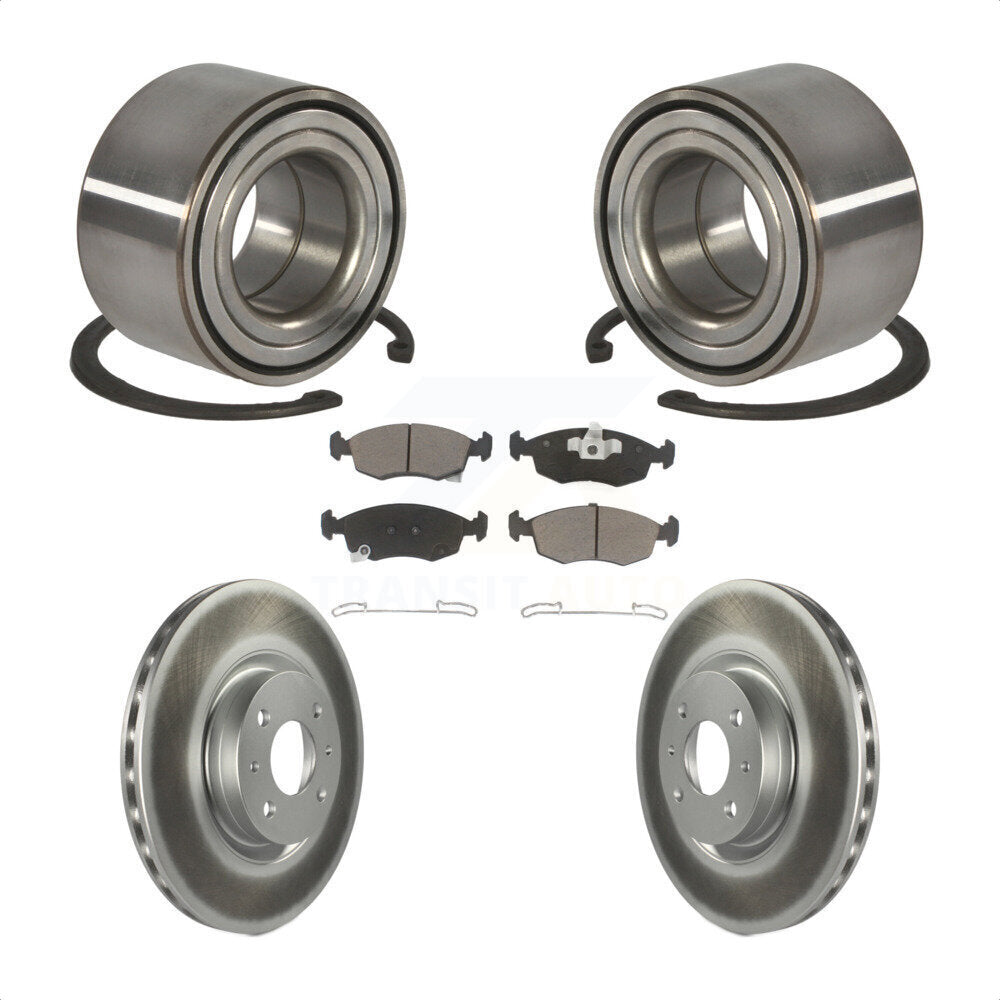 Transit Auto KBB-118376 Wheel Bearing for 2013-2019 Fiat 500 - Front product image