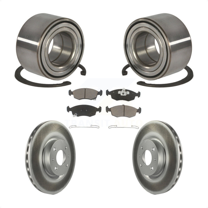 Transit Auto KBB-118376 Wheel Bearing for 2013-2019 Fiat 500 - Front product image