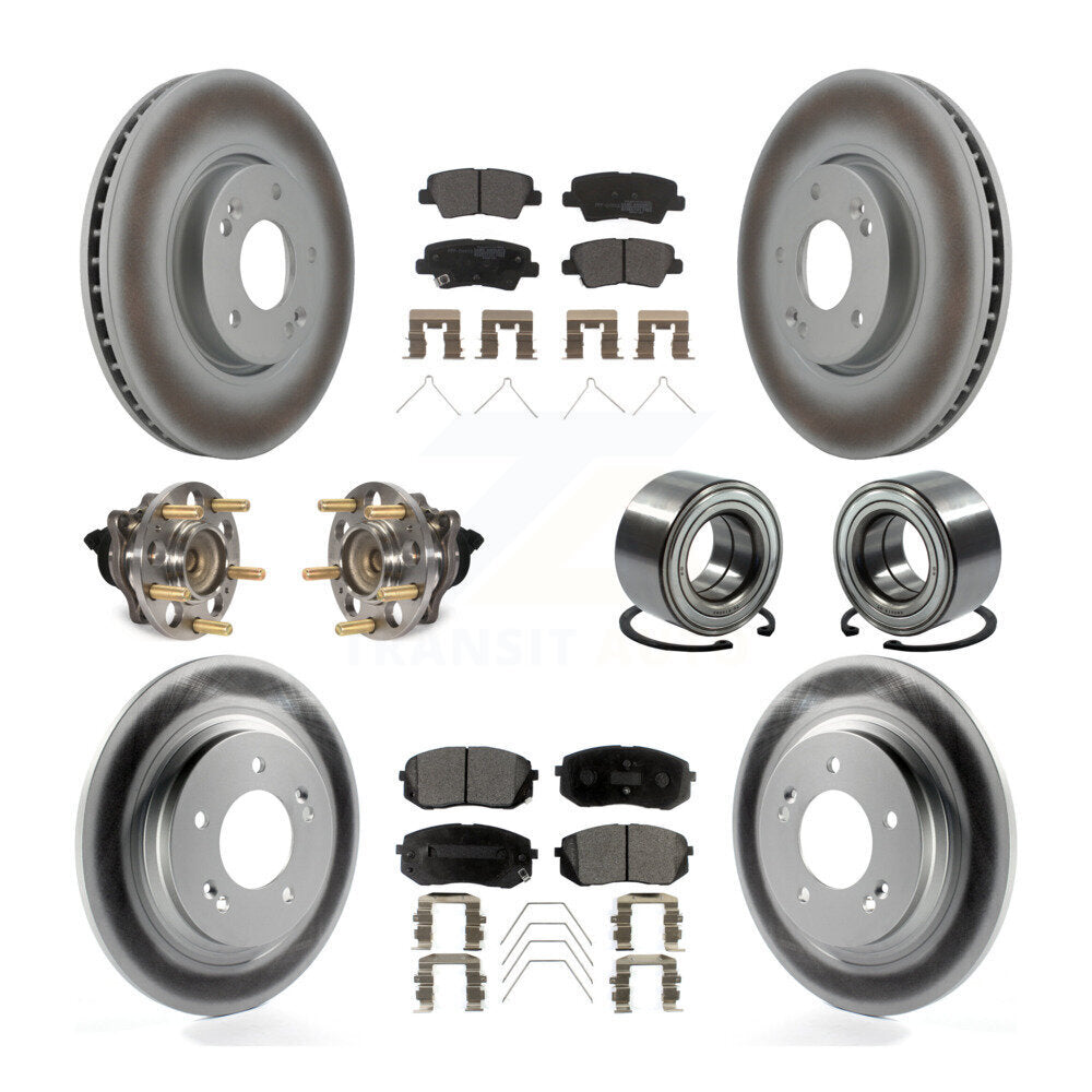 Transit Auto KBB-118497 Wheel Bearing for 2017-2019 Kia Soul EV - Front and Rear product image