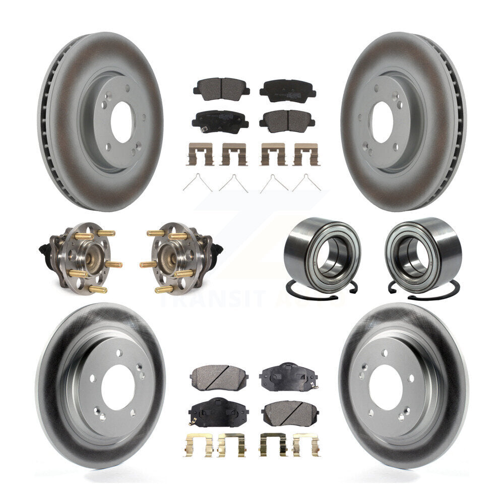 Transit Auto KBB-118499 Wheel Bearing for 2016 Kia Soul EV - Front and Rear product image