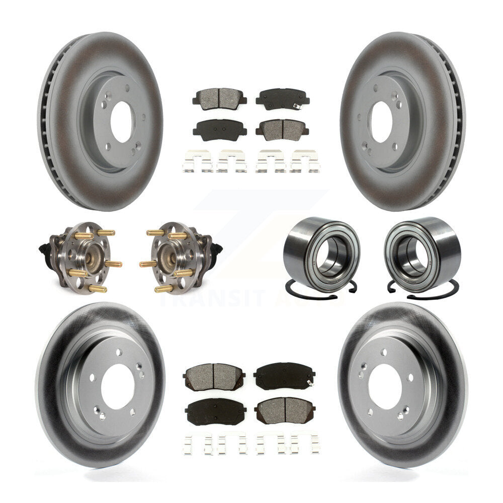 Transit Auto KBB-118521 Wheel Bearing for 2015-2016 Kia Soul EV - Front and Rear product image