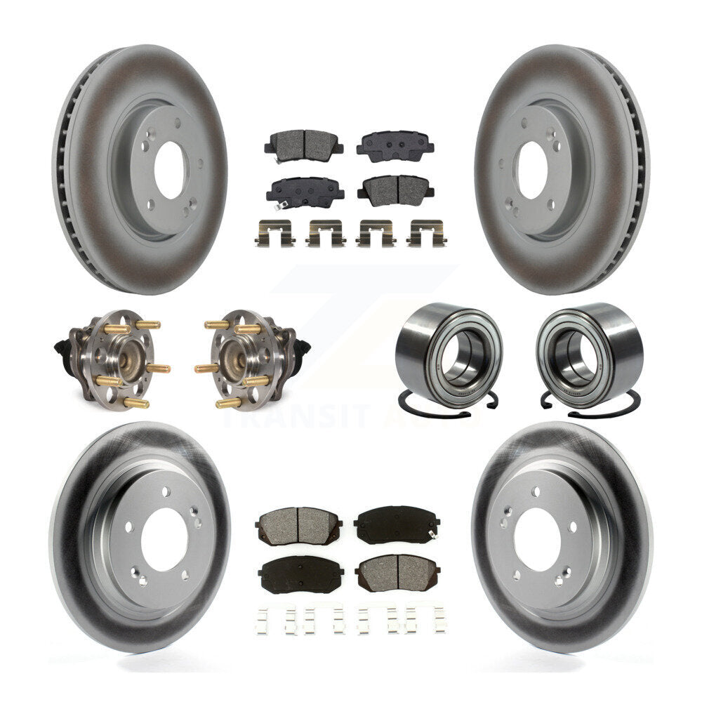 Transit Auto KBB-118522 Wheel Bearing for 2016 Kia Soul EV - Front and Rear product image