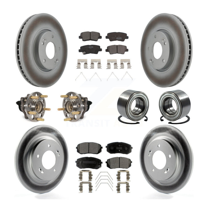 Transit Auto KBB-118536 Wheel Bearing for 2017-2019 Kia Soul EV - Front and Rear product image