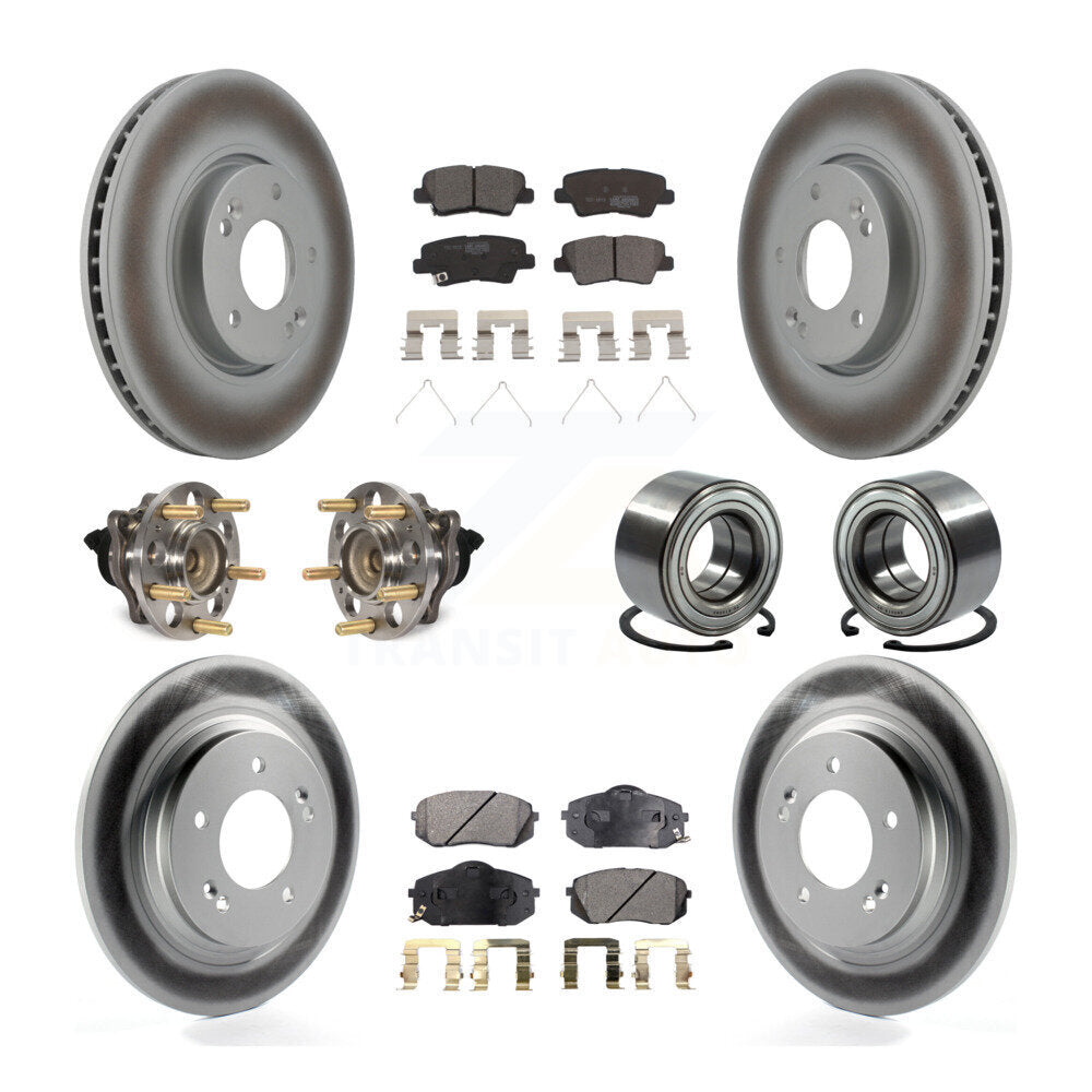 Transit Auto KBB-118538 Wheel Bearing for 2016 Kia Soul EV - Front and Rear product image