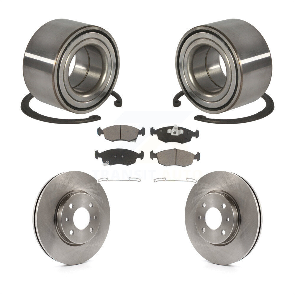Transit Auto KBB-118636 Wheel Bearing for 2012-2017 Fiat 500 - Front product image