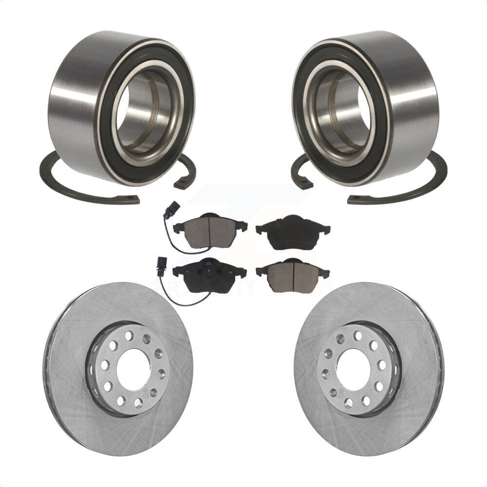 Transit Auto KBB-118705 Wheel Bearing for 1999-2005 Volkswagen Passat, Audi A4, Audi A6 - Front product image