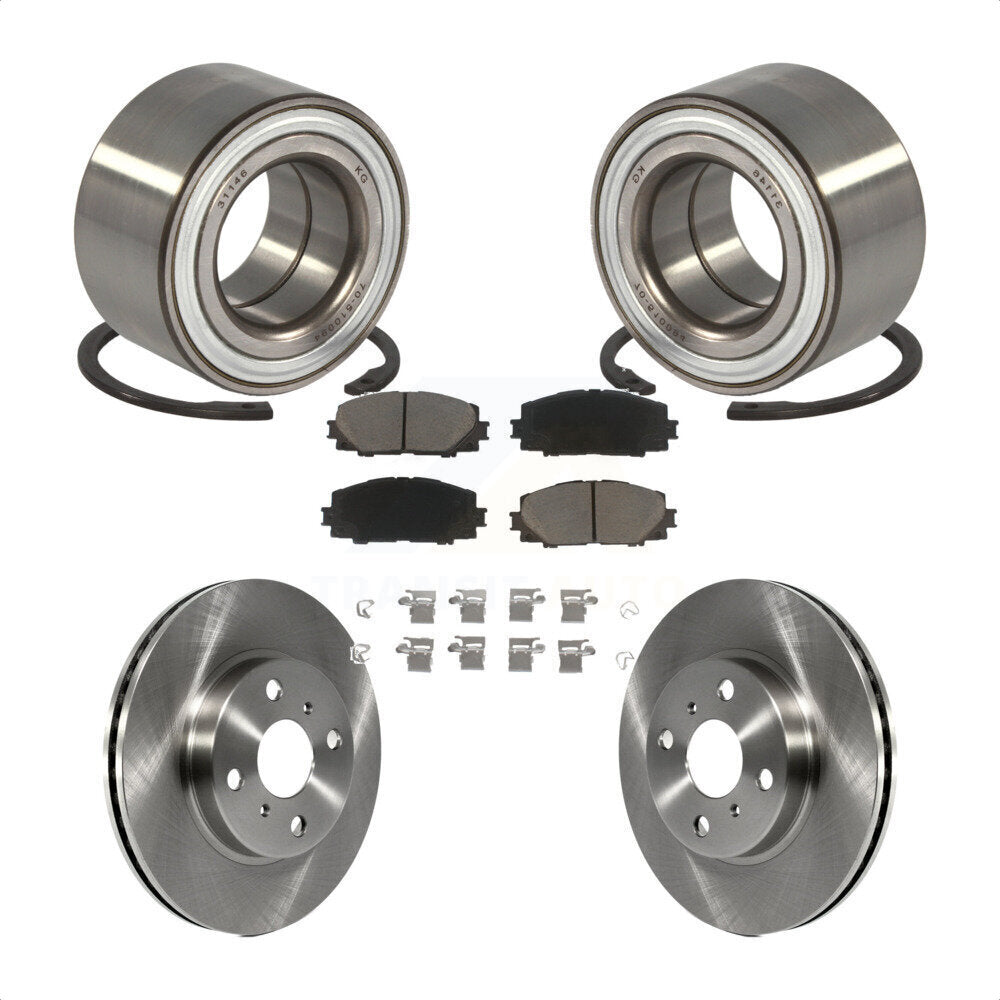 Transit Auto KBB-118722 Wheel Bearing for 2006-2019 Toyota Yaris, Scion iQ, Toyota Prius C - Front product image