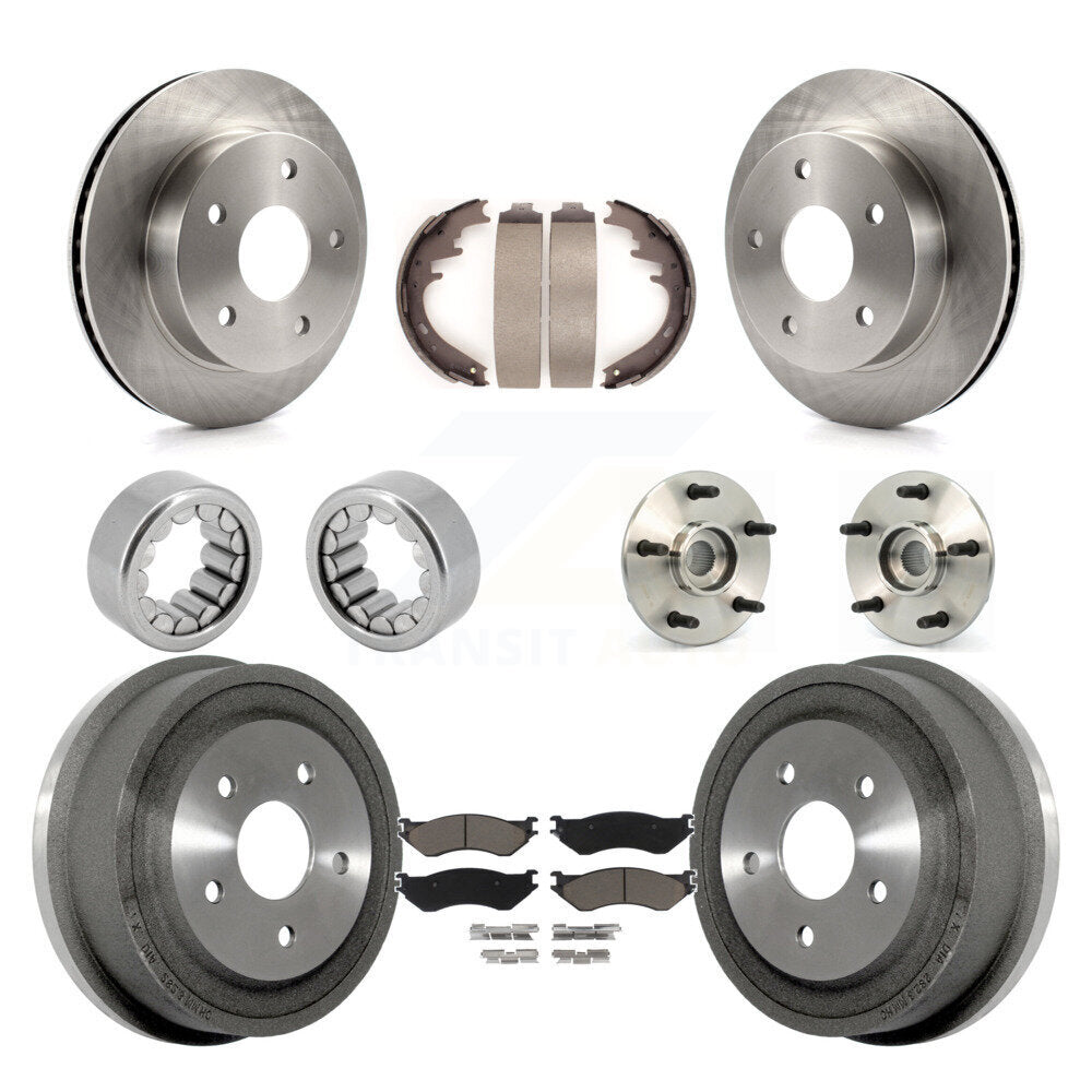 Transit Auto KBB-118952 Wheel Bearing and Hub Assembly for 2000-2001 Dodge Ram 1500 - Front and Rear product image