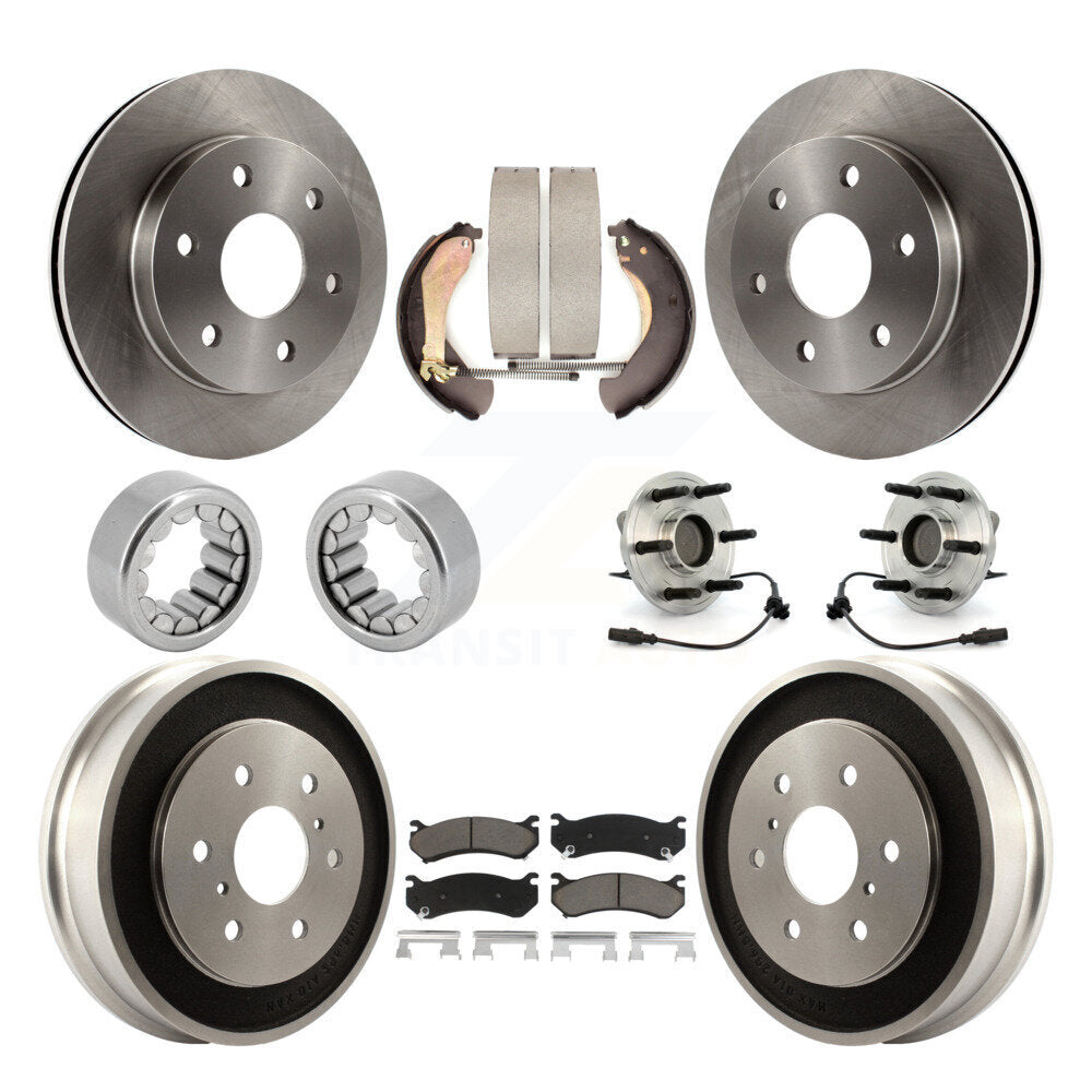 Transit Auto KBB-118957 Wheel Bearing and Hub Assembly for 2007 Chevrolet Silverado 1500 - Front and Rear product image