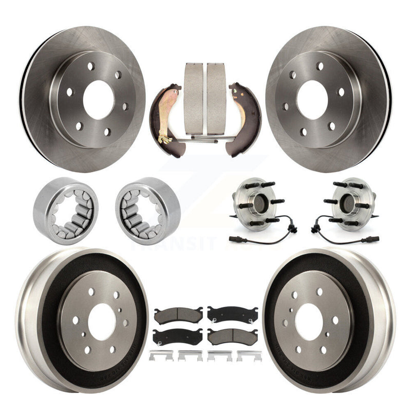Transit Auto KBB-118957 Wheel Bearing and Hub Assembly for 2007 Chevrolet Silverado 1500 - Front and Rear product image