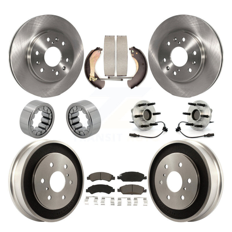 Transit Auto KBB-118958 Wheel Bearing and Hub Assembly for 2007 Chevrolet Silverado 1500, GMC Sierra 1500 - Front and Rear product image
