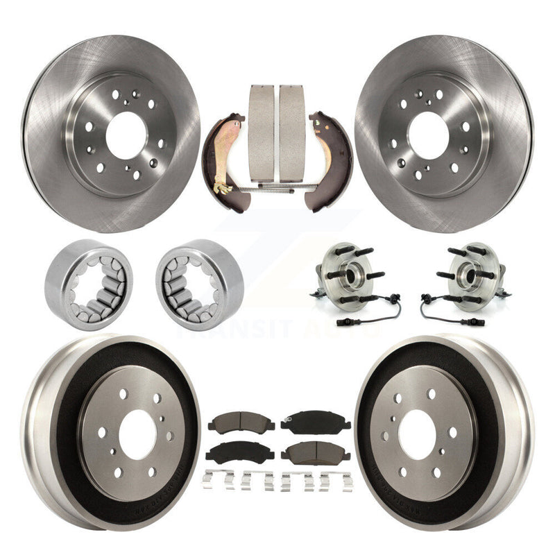 Transit Auto KBB-118960 Wheel Bearing and Hub Assembly for 2007 Chevrolet Silverado 1500, GMC Sierra 1500 - Front and Rear product image