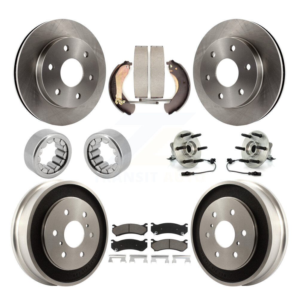 Transit Auto KBB-118961 Wheel Bearing and Hub Assembly for 2007 Chevrolet Silverado 1500 - Front and Rear product image