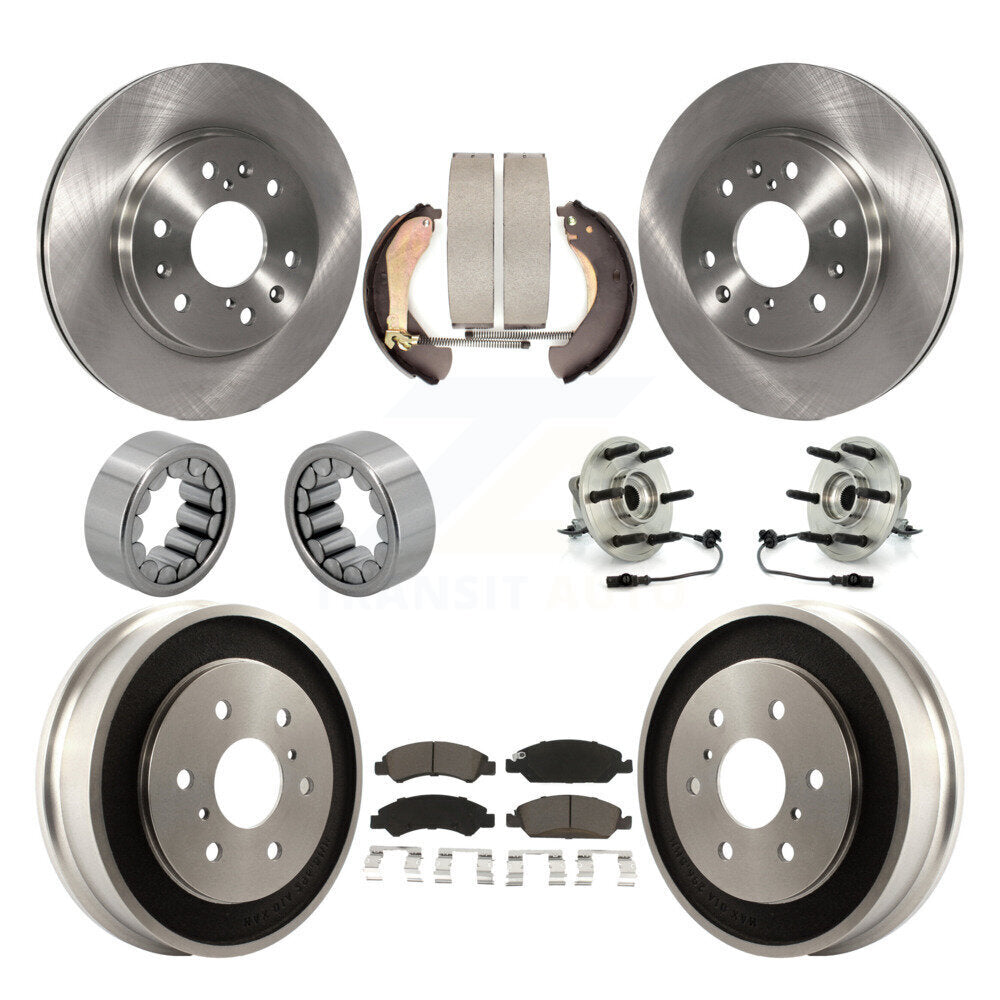 Transit Auto KBB-118962 Wheel Bearing and Hub Assembly for 2007 Chevrolet Silverado 1500, GMC Sierra 1500 - Front and Rear product image
