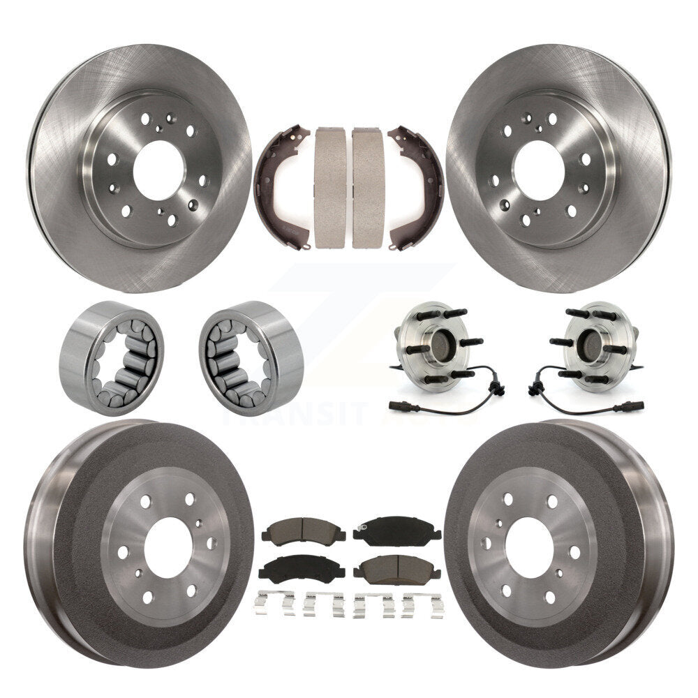 Transit Auto KBB-118964 Wheel Bearing and Hub Assembly for 2010-2013 Chevrolet Silverado 1500, GMC Sierra 1500 - Front and Rear product image