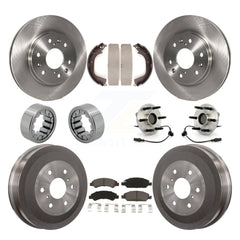 Transit Auto KBB-118964 Wheel Bearing and Hub Assembly for 2010-2013 Chevrolet Silverado 1500, GMC Sierra 1500 - Front and Rear product image