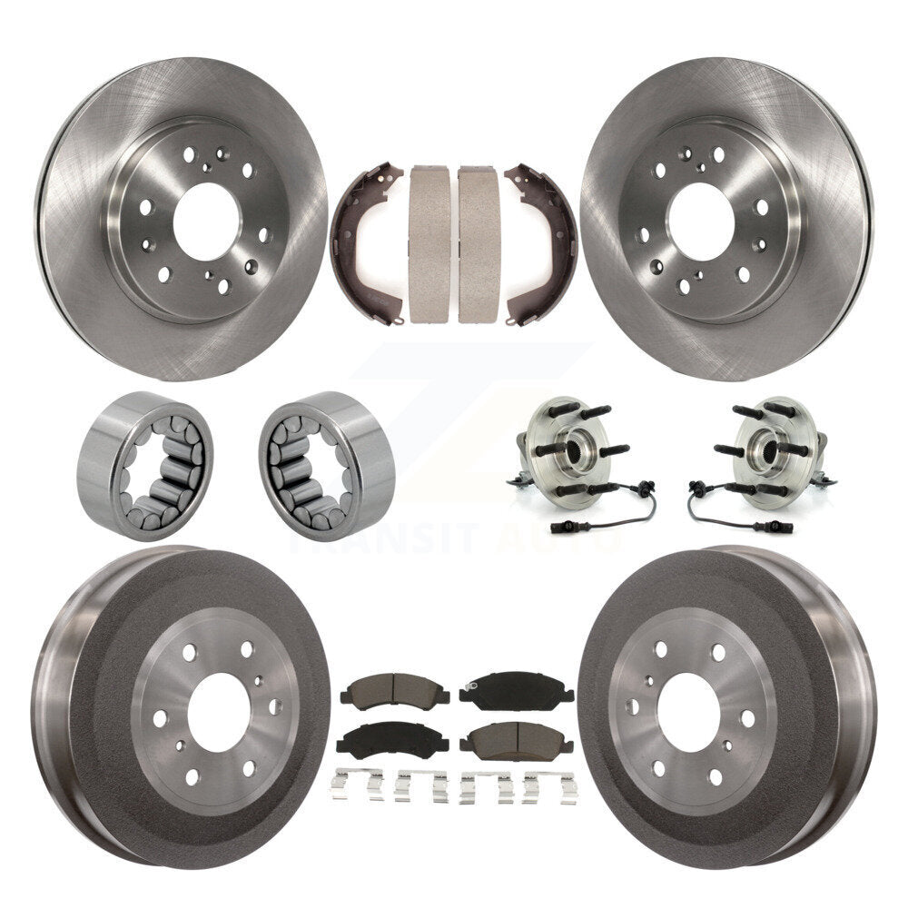 Transit Auto KBB-118965 Wheel Bearing and Hub Assembly for 2010-2013 Chevrolet Silverado 1500, GMC Sierra 1500 - Front and Rear product image