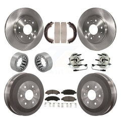 Transit Auto KBB-118965 Wheel Bearing and Hub Assembly for 2010-2013 Chevrolet Silverado 1500, GMC Sierra 1500 - Front and Rear product image