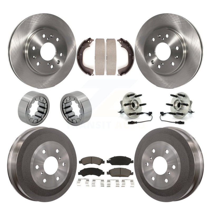 Transit Auto KBB-118965 Wheel Bearing and Hub Assembly for 2010-2013 Chevrolet Silverado 1500, GMC Sierra 1500 - Front and Rear product image