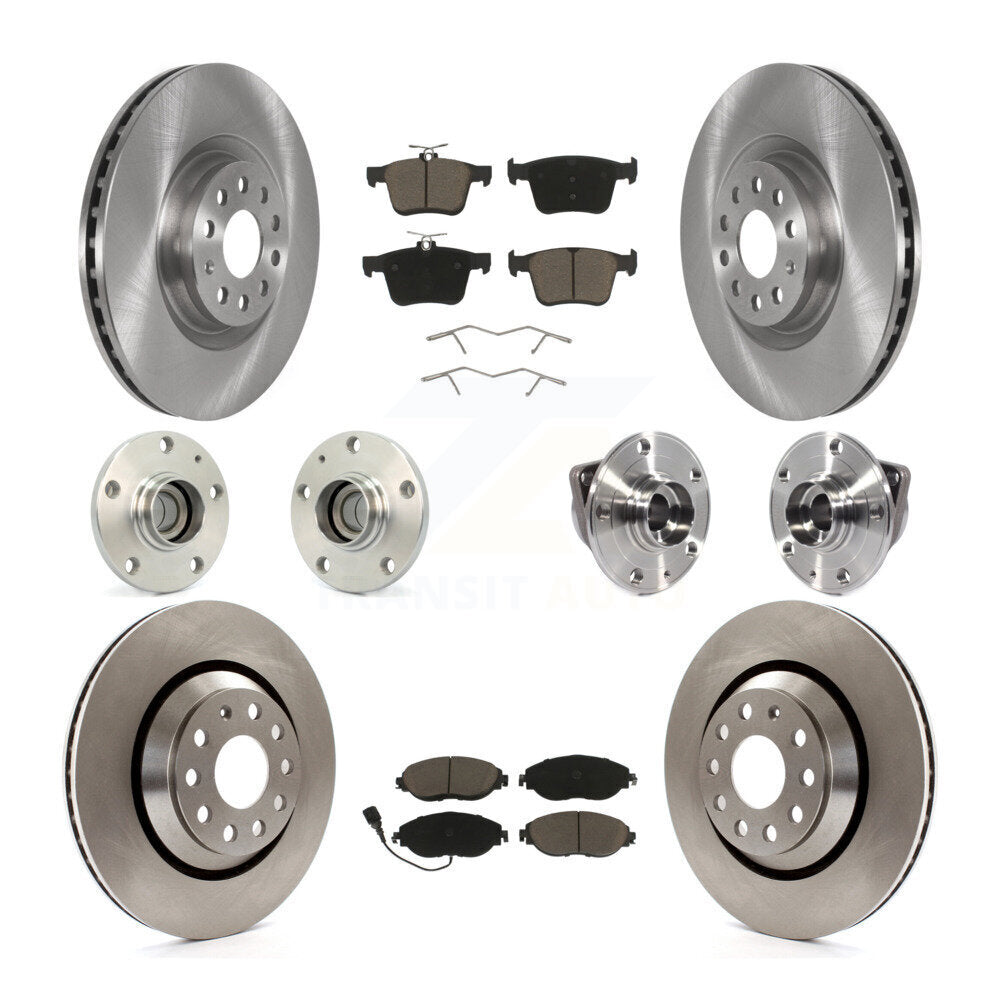 Transit Auto KBB-118998 Wheel Bearing and Hub Assembly for 2019-2020 Volkswagen Arteon - Front and Rear product image