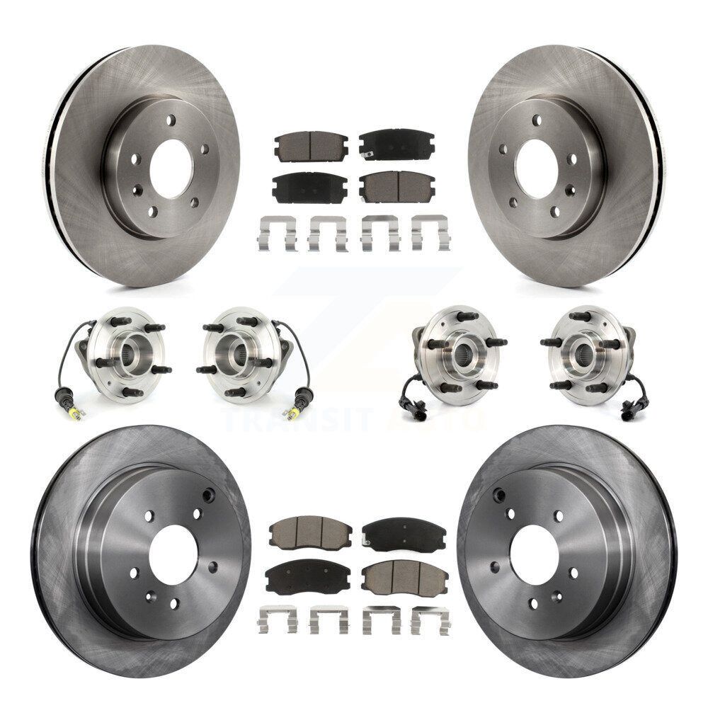 Transit Auto KBB-119006 Wheel Bearing and Hub Assembly for 2007-2015 Chevrolet Captiva Sport, Saturn Vue, Chevrolet Equinox & more - Front and Rear product image