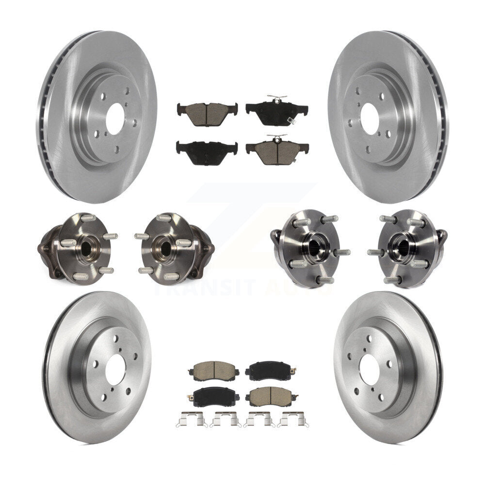 Transit Auto KBB-119007 Wheel Bearing and Hub Assembly for 2019-2022 Subaru Forester - Front and Rear product image