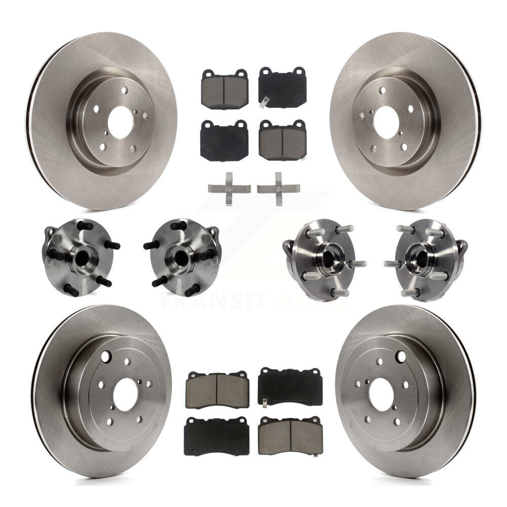 Transit Auto KBB-119020 Wheel Bearing and Hub Assembly for 2008-2017 Subaru WRX STI, Subaru Impreza - Front and Rear product image