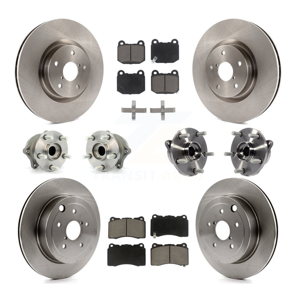 Transit Auto KBB-119031 Wheel Bearing and Hub Assembly for 2012-2014 Subaru Impreza, Subaru WRX STI - Front and Rear product image