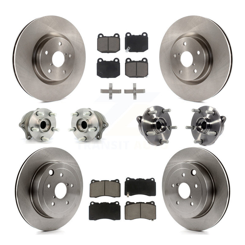 Transit Auto KBB-119031 Wheel Bearing and Hub Assembly for 2012-2014 Subaru Impreza, Subaru WRX STI - Front and Rear product image