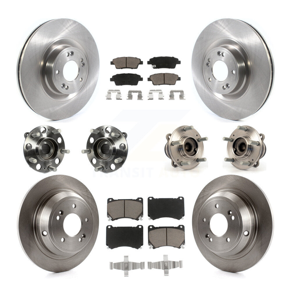 Transit Auto KBB-119035 Wheel Bearing and Hub Assembly for 2012-2014 Hyundai Genesis - Front and Rear product image