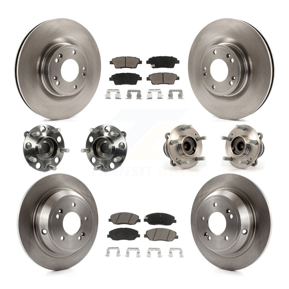 Transit Auto KBB-119036 Wheel Bearing and Hub Assembly for 2010-2011 Hyundai Genesis - Front and Rear product image
