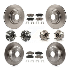 Transit Auto KBB-119036 Wheel Bearing and Hub Assembly for 2010-2011 Hyundai Genesis - Front and Rear product image