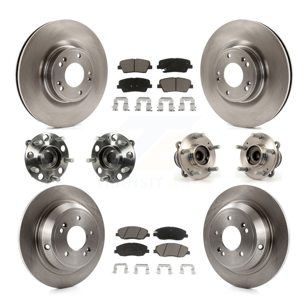 Transit Auto KBB-119038 Wheel Bearing and Hub Assembly for 2009-2010 Hyundai Genesis - Front and Rear product image
