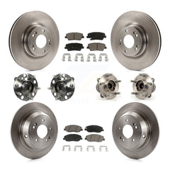 Transit Auto KBB-119038 Wheel Bearing and Hub Assembly for 2009-2010 Hyundai Genesis - Front and Rear product image