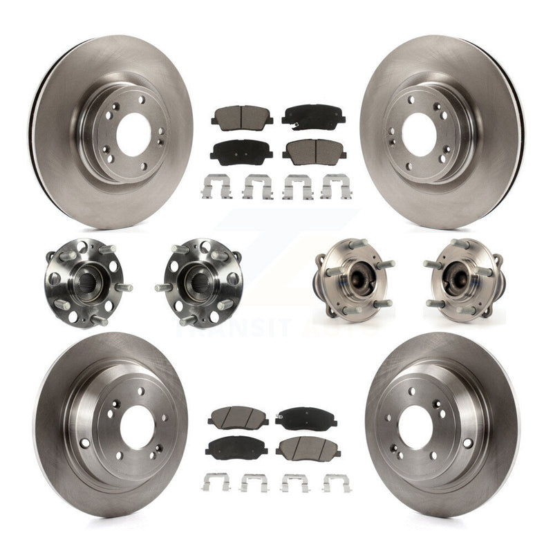 Transit Auto KBB-119038 Wheel Bearing and Hub Assembly for 2009-2010 Hyundai Genesis - Front and Rear product image