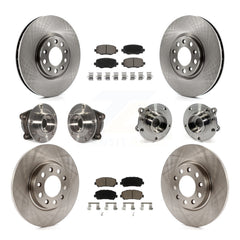 Transit Auto KBB-119048 Wheel Bearing and Hub Assembly for 2015-2017 Chrysler 200 - Front and Rear product image