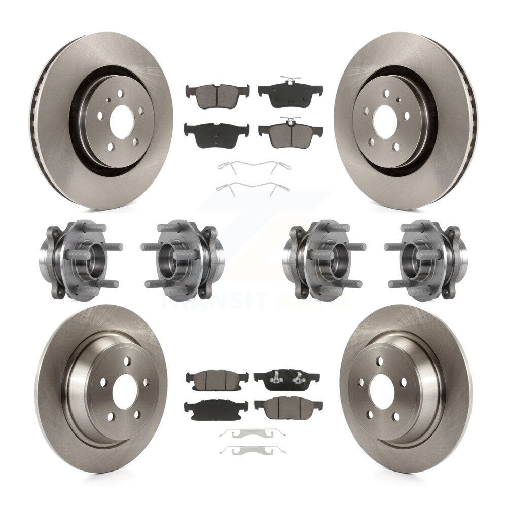 Transit Auto KBB-119050 Wheel Bearing and Hub Assembly for 2015-2023 Lincoln Nautilus, Lincoln MKX, Ford Edge - Front and Rear product image